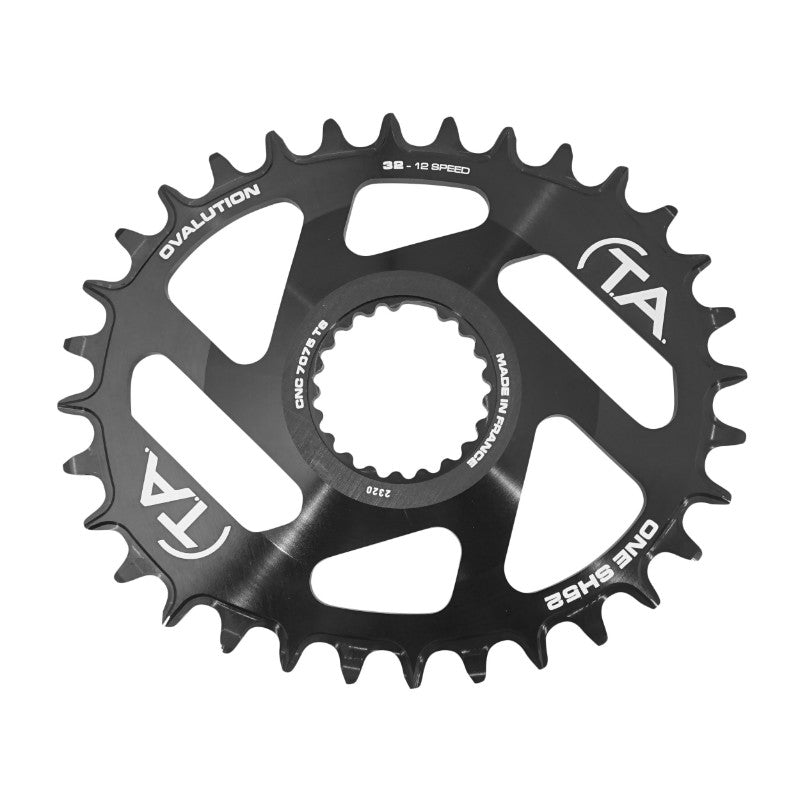 Plateau VTT Direct Mount Pour Shimano Xtr M9100 - Xt M8100 - Slx M7100 Ta One Sh52 Oval 32 dents Compatible M900 10-11-1