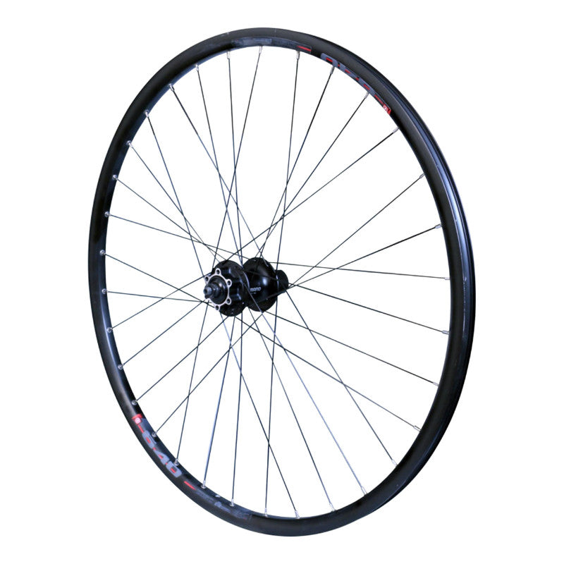 Roue VTC -VAE Disque Blocage 700 X 35 - 28" M910 Arrière Noir Moyeu Shimano M475 Cassette 11-10-9-8V Disque 6 Trous Tube