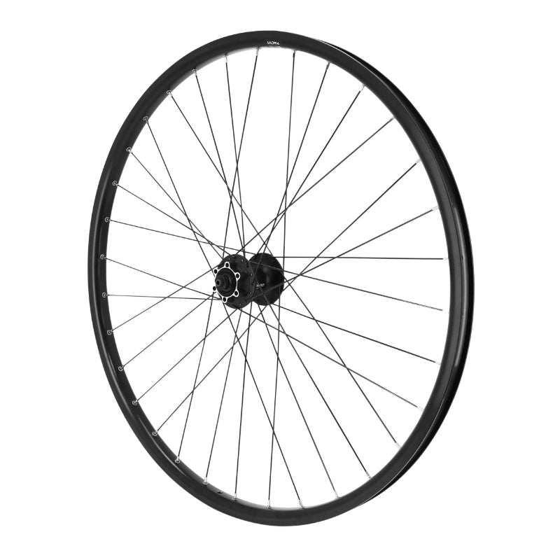 Roue VTC -VAE Disque Blocage 700 X 35 - 28" M910 Avant Noir Moyeu Shimano M475 Disque 6 Trous Tubeless Ready Jante 21C 3
