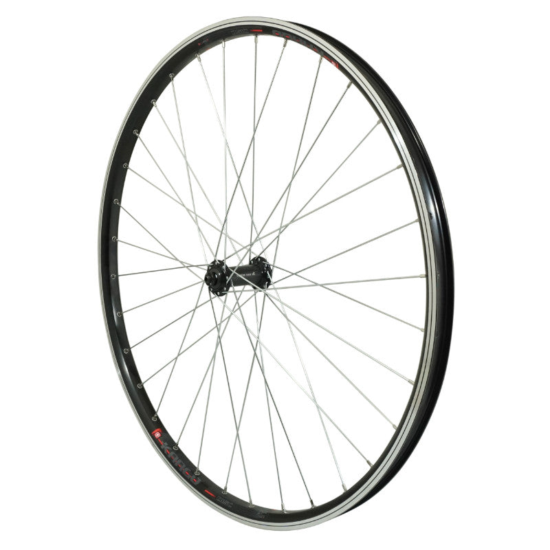 Roue VTC - Cargo - VAE - E-Bike - Longtail Patin Blocage M840 Kargo Avant Moyeu Shimano Qc300 500 Noir (Renforcé) Rayon 