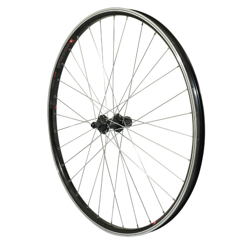Roue VTC - Cargo - VAE - E-Bike - Longtail Patin Blocage M840 Kargo Arrière Noir Moyeu Shimano Qc300 Cassette 10-9-8V (R
