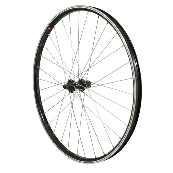 Roue VTC - Cargo - VAE - E-Bike - Longtail Patin Blocage M840 Kargo Arrière Noir Moyeu Shimano Qc300 Cassette 10-9-8V (R