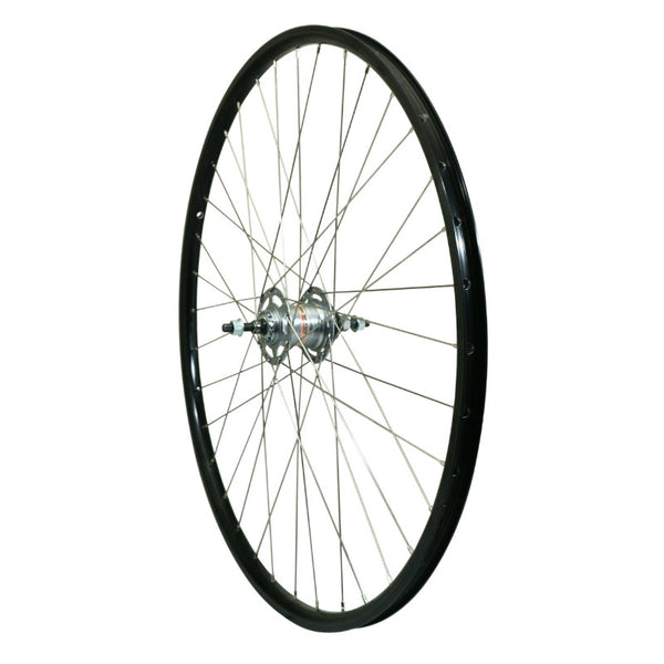 Roue VTC 700 X 35 - 28" Er20 Arrière Noir Double Paroi Moyeu Nexus 3V Frein Tambour 36 Rayons INOX (Sg-3R40)