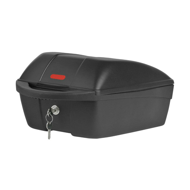 Top Case Vélo Polisport 11L Noir Fixer Directement Sur Porte Bagages A Clé (Long 30,5 cm X Larg 24,5 cm X Haut 18,5 cm) 