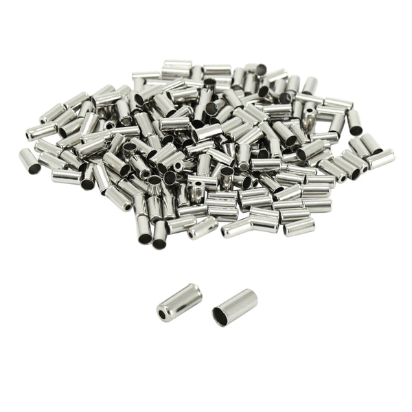 Embout De Gaine Dérailleur 4 mm - Long 10 mm Métal (Sachet De 200) -Fibrax-