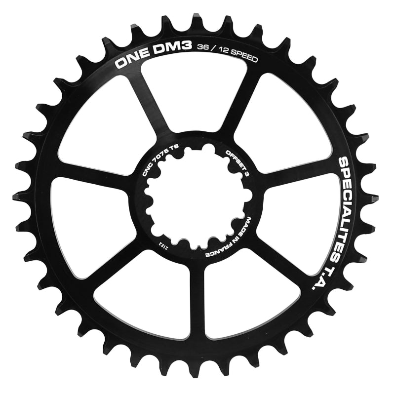 Plateau VTT Direct Mount Pour Sram Gx - Xx1 - X01 Ta Dm3 36 dents 11-12V. Narrow Wide Noir (Transmission Boost Deport 3 