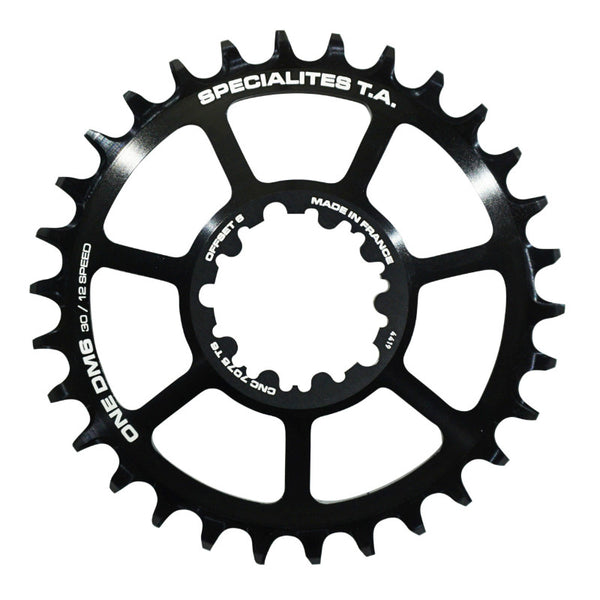 Plateau VTT Direct Mount Pour Sram Gx - Xx1 - X01 Ta Dm6 30 dents 11-12V. Narrow Wide Noir (Standard Deport 6 mm)