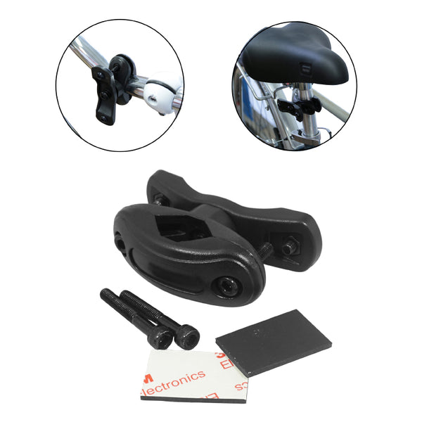 Support Pour Porte Bidon Newton Résine Noir Fixation Cintre-Potence-Tige De Selle - Compatible Diamètre 22 À 36 mm