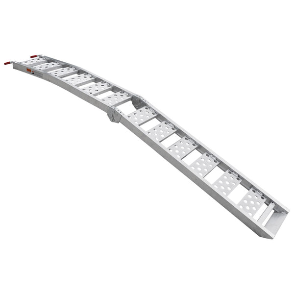 Rampe Moto-Quad-VAE P2R Aluminium R3 Pliable En 2 - Longueur 2.26M - Largeur 28 cm - Capacite 340 Kg (Vendu A L'Unite)