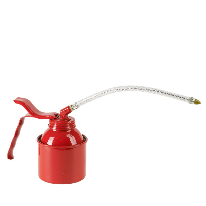 Burette Standard Pressol Métal Rouge 250Ml Avec Bec Flexible 210 mm (Vendu A L'Unite)