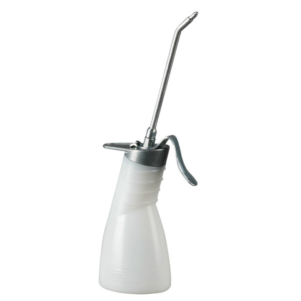 Burette Atelier Pressol En Polyethylene Transparent 200Ml Pompe En Laiton Avec Bec Rigide 135 mm Permet Un Dosage Goutte