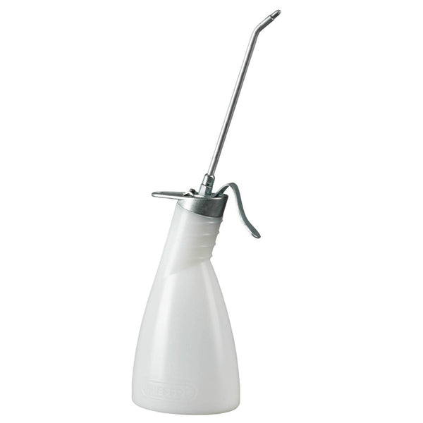 Burette Atelier Pressol En Polyethylene Transparent 300Ml Pompe En Laiton Avec Bec Rigide 165 mm Permet Un Dosage Goutte