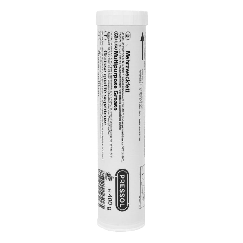 Graisse Pour Pompe Pressol Multi-Usage Cartouche 400G (Vendu A L'Unite)