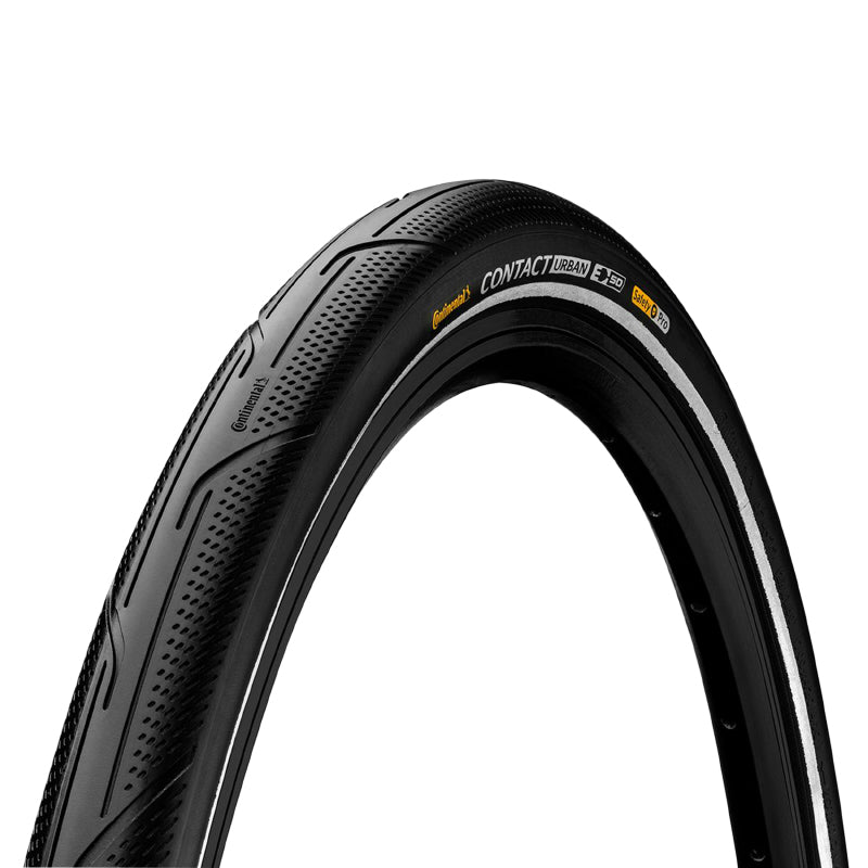 Pneu VTT Urbain - VAE 28-29 X 2.20 Continental Contact Urban Noir Flanc Reflex Tr (55-622) Homologué VAE E50