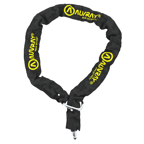 Antivol Vélo Chaîne A Boucle Auvray Plug Pour Fer A Cheval Noir Câble 0.90M Diam 5.5 mm (Compatible Avec Fer A Cheval Re