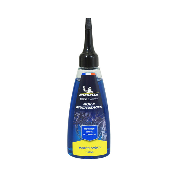 Huile Vélo Multi-Usage Michelin (Burette 100Ml) (Protection Contre La Corrosion)