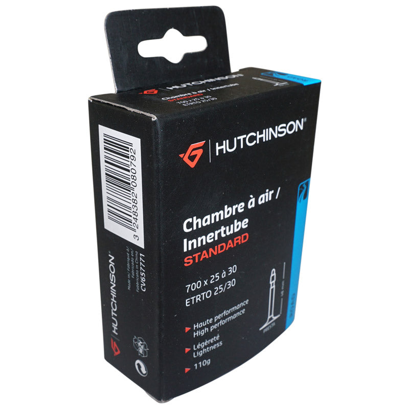 Chambre A Air Vélo 700 X 25-30 Hutchinson Valve Presta 48 mm