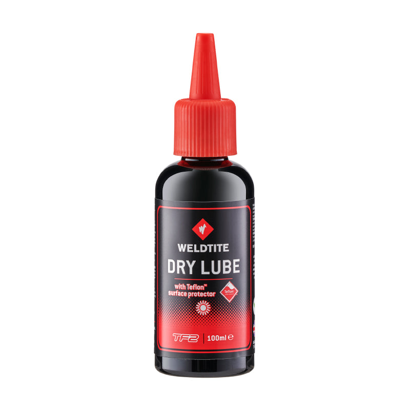 Lubrifiant Vélo Chaîne Weldtite Tf2 Dry Lube Au Teflon Conditions Seches (100Ml)