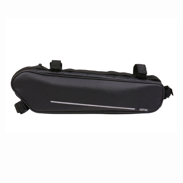 Sacoche De Cadre Vélo Zefal Z Adventure C3 3.3L Noir Fixation Velcro (430X115X65 mm)