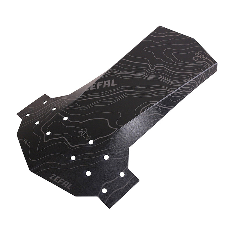 Garde Boue VTT AV 26"-27.5"-29"-27.5+ Zefal Deflector Lite Preforme Noir Fixation Rislan