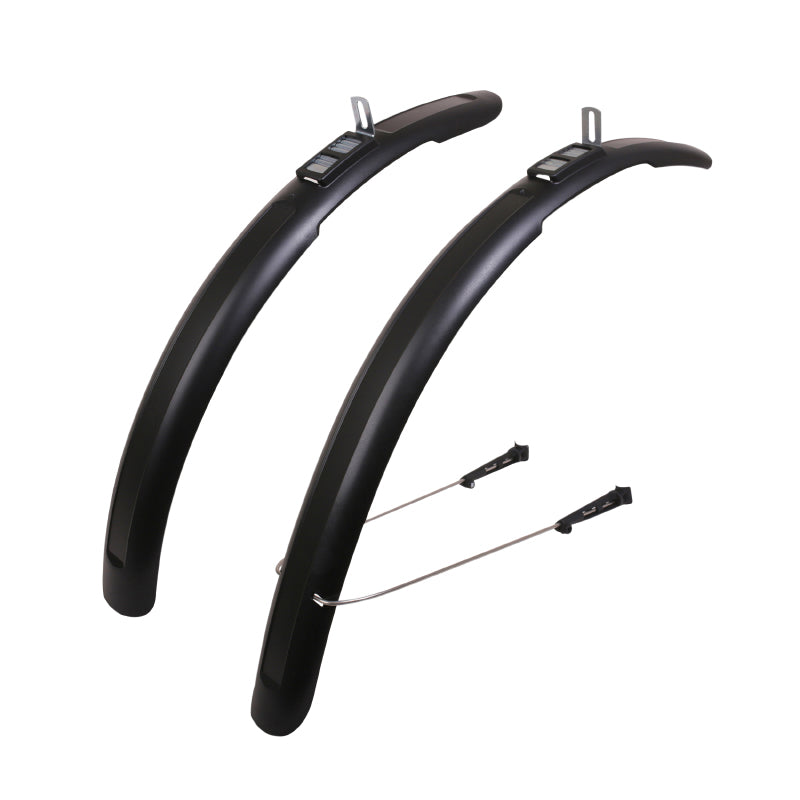 Garde Boue City-VTT Rapide Zefal Trail 65 mm Noir (Paire) Pour Pneu 650B-700C-26"-27.5"-29" Section Maximum 2.4"