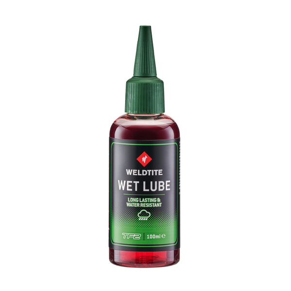 Lubrifiant Vélo Chaîne Weldtite Tf2 Wet Lube Conditions Humides (100Ml)