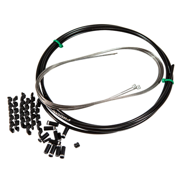 Transmission Fibrax Pour Tige De Selle Suspension Câble INOX Et Gaine Anti-Compression Noir Légère (Vendu A L Unite)