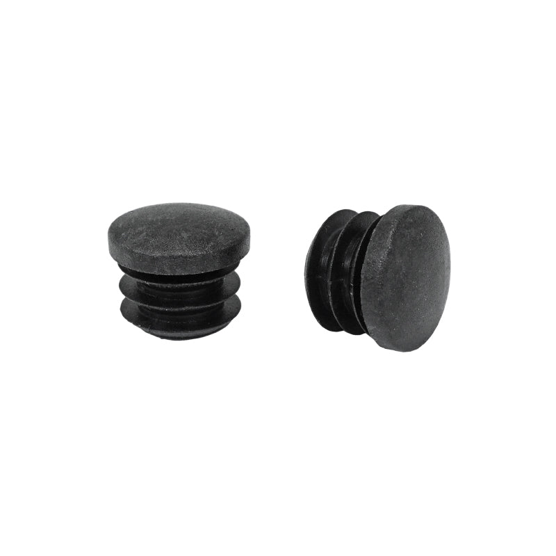 Bouchon Embout De Cintre Noir (Paire Sur Carte)