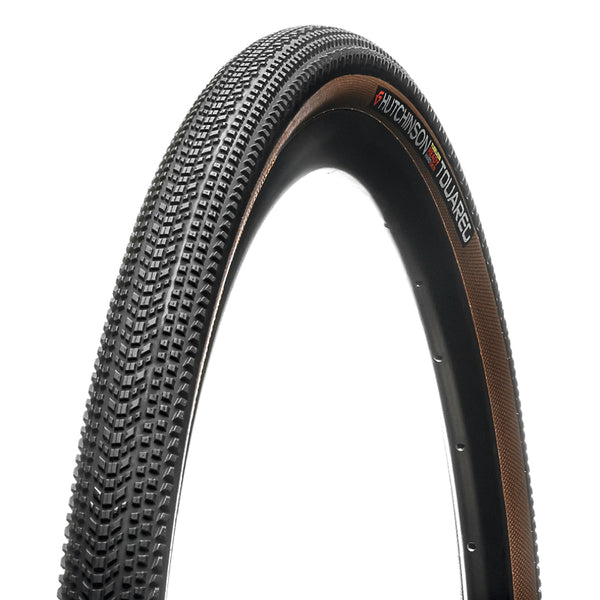 Pneu Gravel 700 X 40 Hutchinson Touareg Hardskin Tan Noir-Marron Tubeless Ready Ts (40-622)