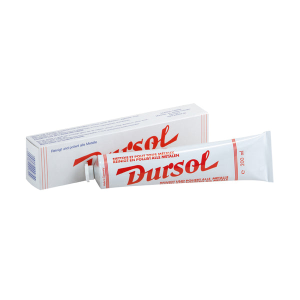 Polish Métal Autosol Dursol (Tube 200 Ml) (Entretien Tous Metaux : Alu, INOX, Acier...) (Made In Germany - Qualite Premi