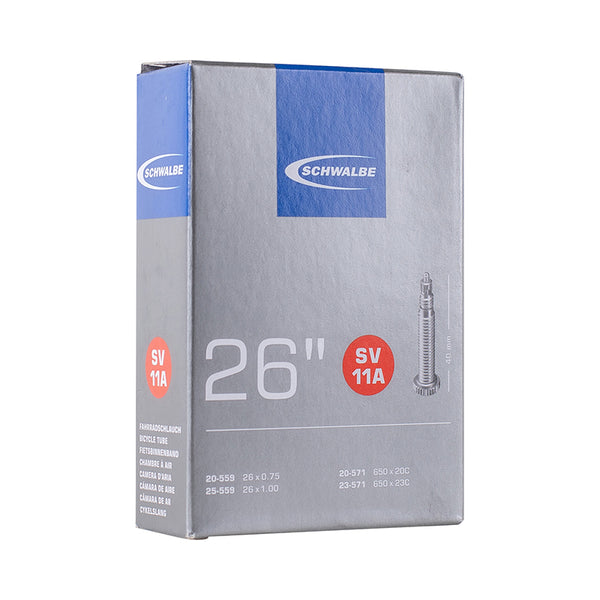 Chambre A Air Vélo 650 X 20-25 Schwalbe Valve Presta Obus Demontable Tout Alu (Sv11)