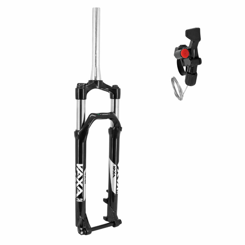 Fourche VTT 29 " Zoom 868S A Ressort Noir Réglable-Blocable Avec Manette Au Cintre Deb. 100 mm Pour Axe Traversant Boost