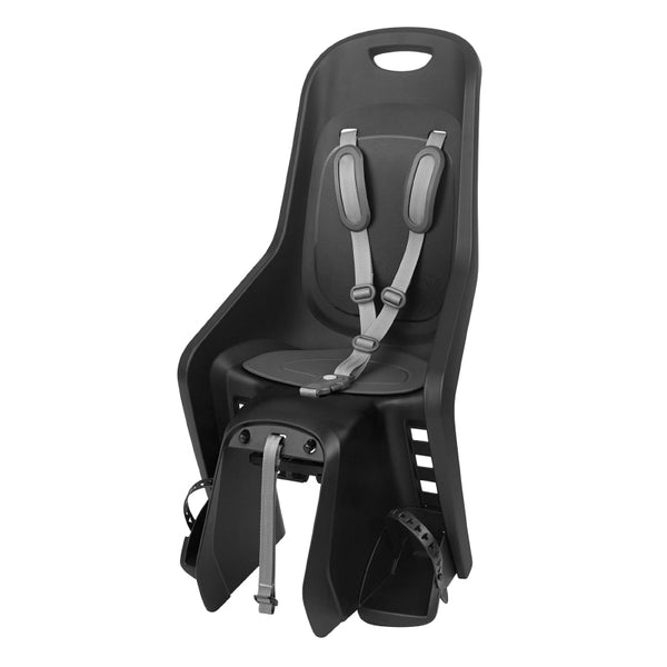 Porte Bebe-Siege Enfant Arrière Polisport A Fixer Sur Porte Bagage Fixation Etau Bubbly Maxi Mik Hd Noir Coussin Gris (9