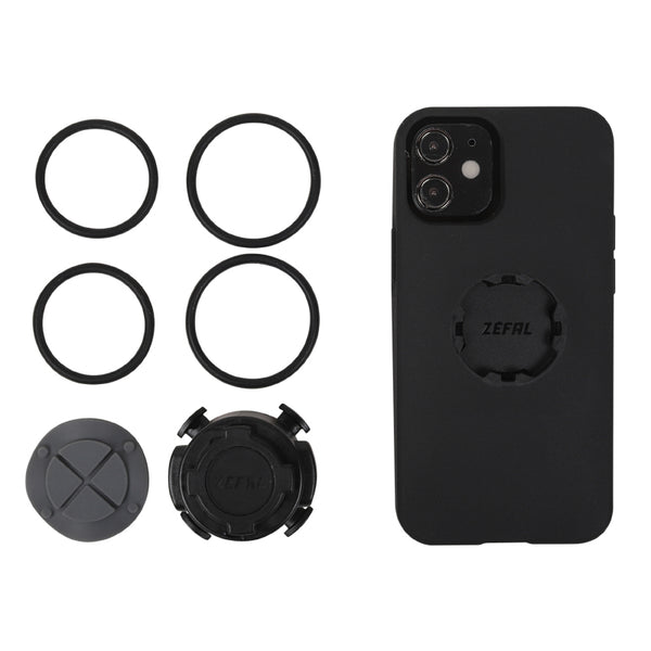 Support Smartphone-Telephone Zefal Z Console Lite Avec Protection Pour Iphone 12 Mini (5.4") Étanche Avec Support Rotati