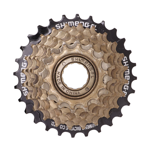 Roue Libre 7V. P2R Shimeng 14-28 Bronze-Noir Indexee