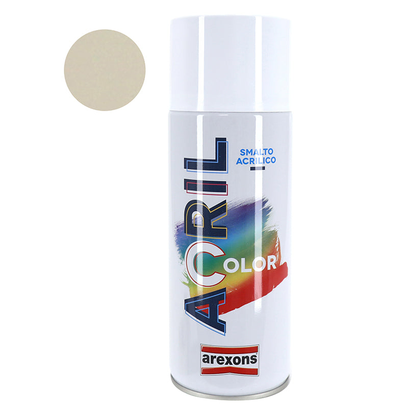Bombe De Peinture Arexons Acrylique Blanc Perle Ral 1013 (Aerosol 400 Ml) (3932)