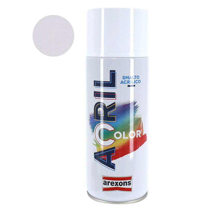 Bombe De Peinture Arexons Acrylique Blanc Brillant Ral 9003 (Aerosol 400 Ml) (3962)
