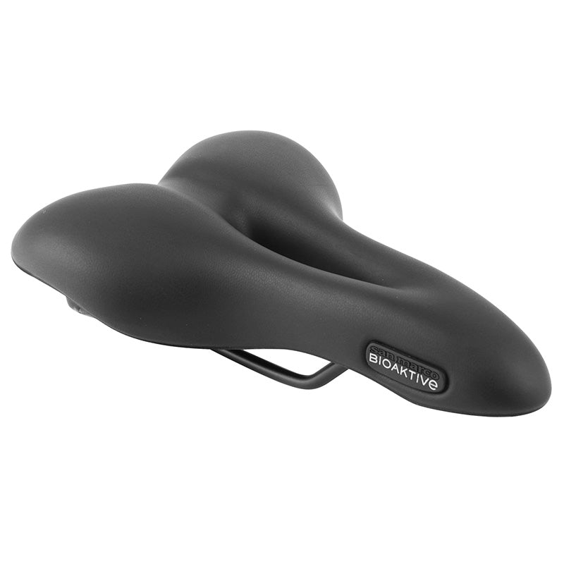 Selle San Marco Bioaktive Trekking Open Memoire De Forme Unisex Noir Trekking Rail Acier 385G 175X269 mm (Sur Carte)
