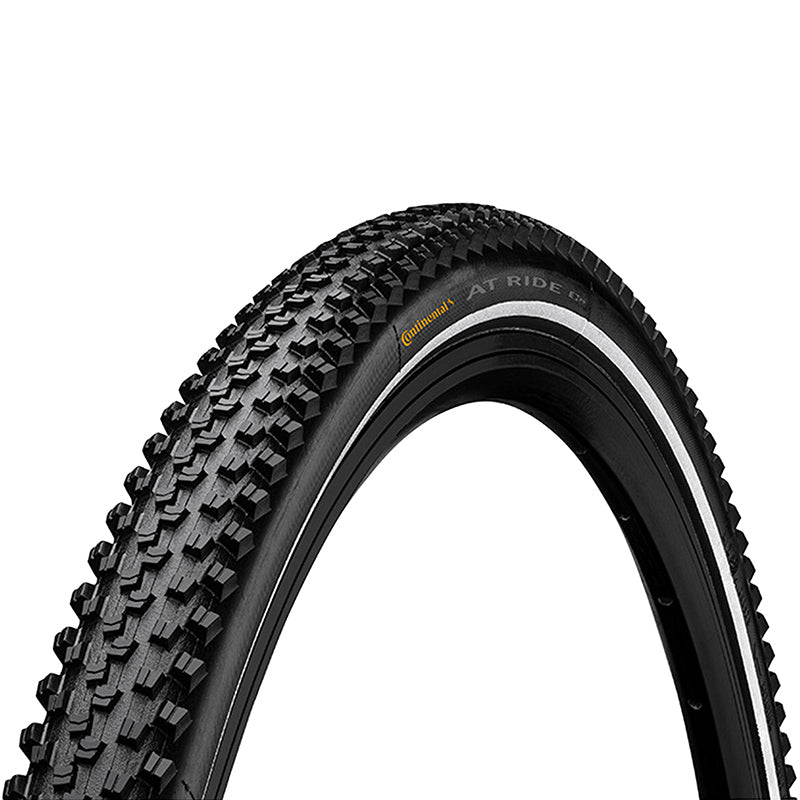 Pneu VTC Cross 700 X 42 (28-29 X 1,60) Continental All Terrain Ride Noir Tr Flanc Relex Renfort Anti-Crevaison (42-622) 