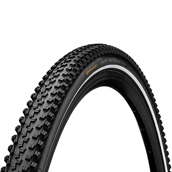 Pneu VTC Cross 700 X 42 (28-29 X 1,60) Continental All Terrain Ride Noir Tr Flanc Relex Renfort Anti-Crevaison (42-622) 