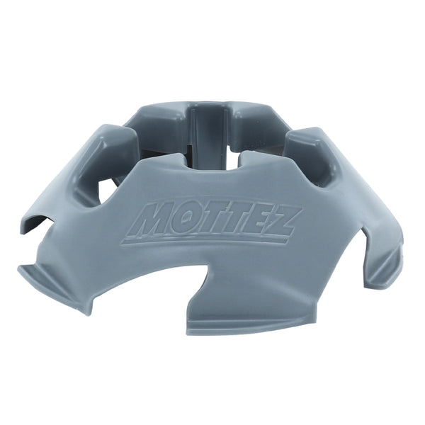 Support Rangement Trottinette Gris Fixation Au Sol ( 3 Largeurs Pneus 38 mm - 28 mm - 25 mm)