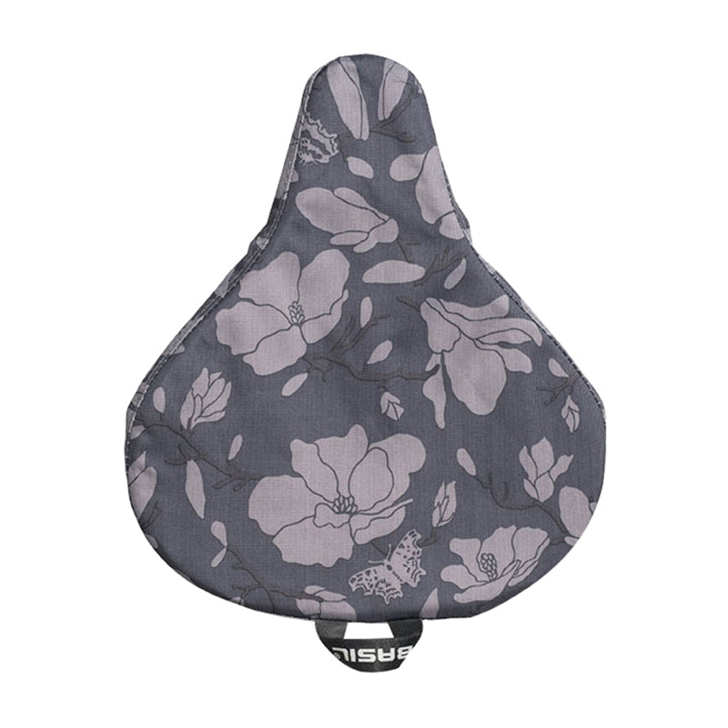 Couvre Selle Vélo Basil Magnolia Gris Waterproof(28X23 cm) (Offre Spéciale)
