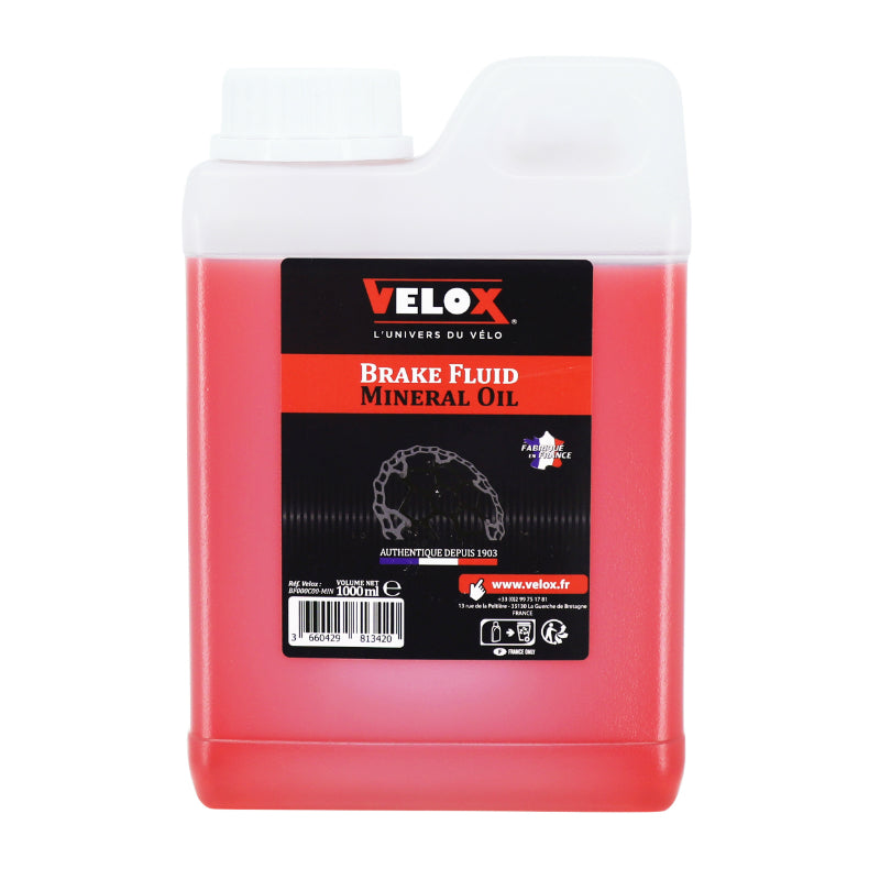 Liquide De Frein - Huile Vélo Velox Mineral Rose (1L)