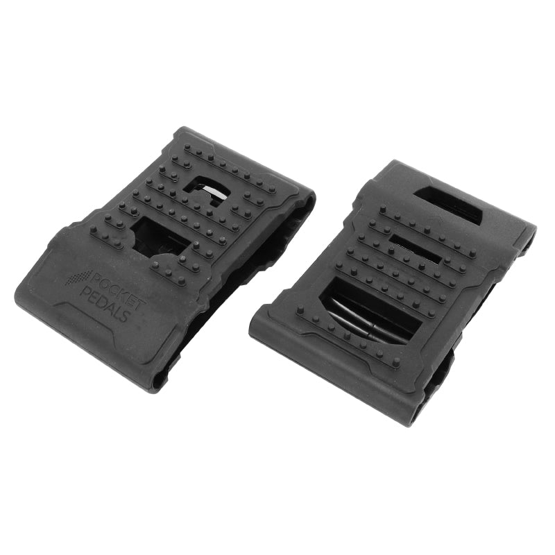Convertisseur Résine Noir Pour Pédale Automatique En Pédale Plate (Paire)