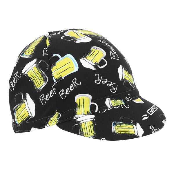 Casquette Gist Style Biere Deco Noir-Jaune