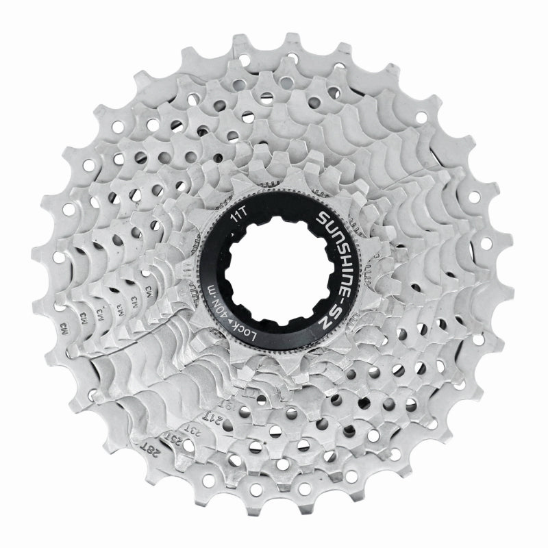 Cassette 11V. P2R 11-28 Pour Shimano-Sram Route Argent (Vendu En Boite) (11-12-13-14-15-16-17-19-21-24-28) (Offre Spécia