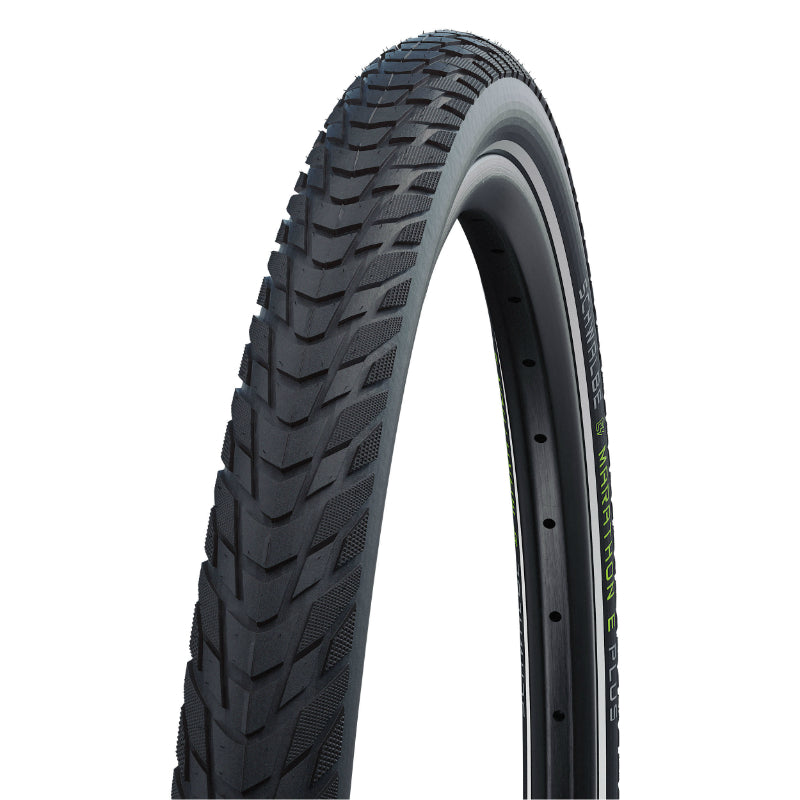 Pneu VTC - VAE Urbain 700 X 47 (29 X 1,75) Schwalbe Marathon E-Plus Noir Tr (47-622) Renfort 5 mm Flanc Reflex Homologué