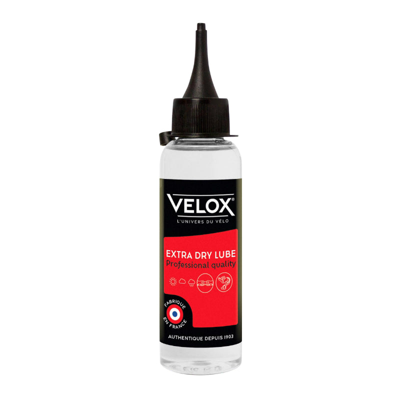 Lubrifiant Vélo Chaîne Velox Extra Dry Lube Conditions Seches (100Ml)