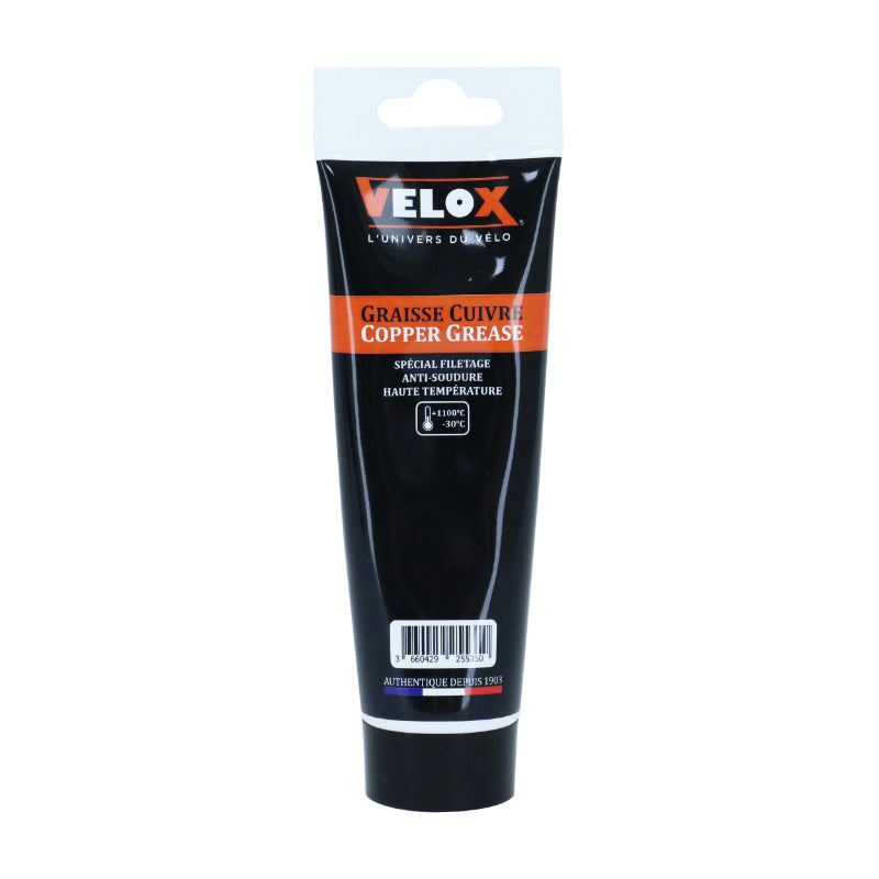 Graisse Vélo Velox Cuivre Anti-Grippant (Tube 100Ml)