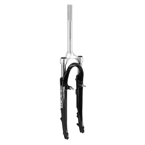 Fourche VTC 28 " Zoom Alu Ressort Noir Deb. 45 mm Pivot (200-60) Filete 1"-25,4 - 22,2 Intérieur Compatible V-Brake-Disq
